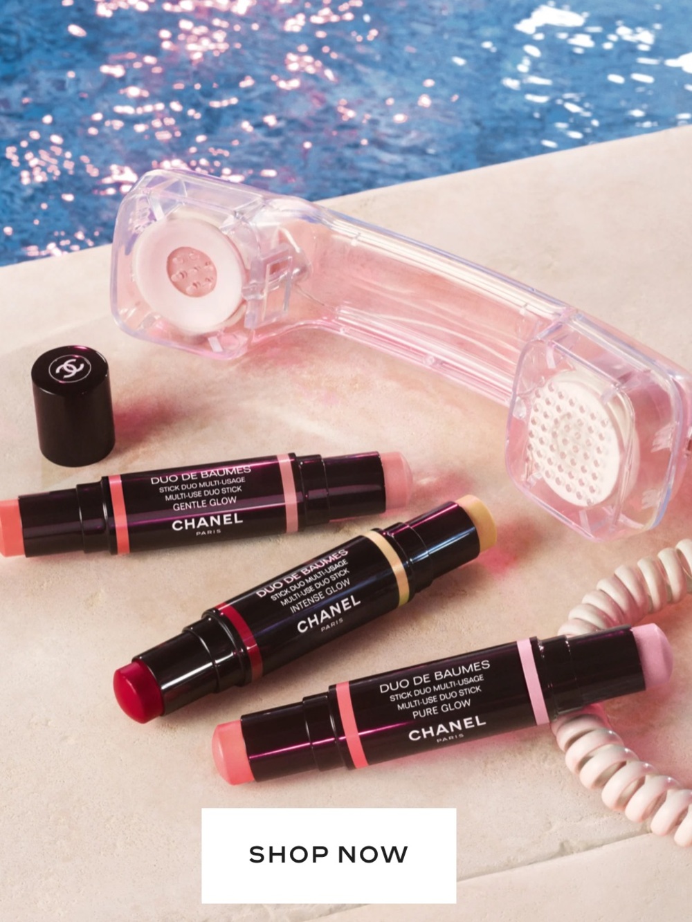 Limited edition) Chanel multi-use duo stick-Intense glow